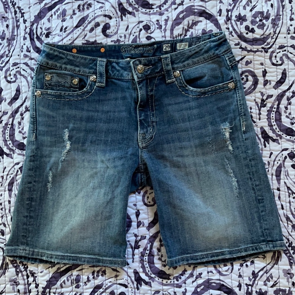MissMe Denim Shorts, Sz 29